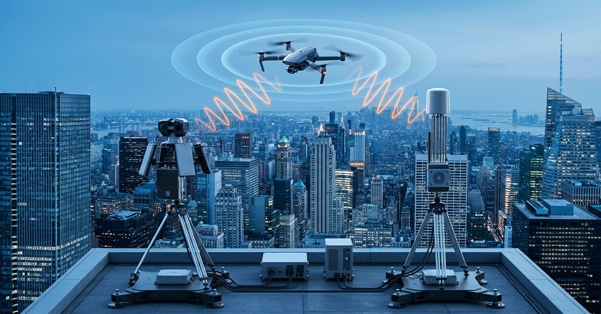 Multi-tech Fusion Drone Detection Solution