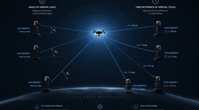 How RF Direction Finding Works: From Angle-of-Arrival to Networked TDOA Positioning