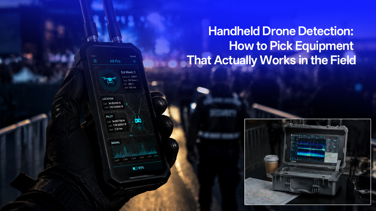 How to Choose Portable Drone Detection Equipment: A Practical Guide to H3 Pro and HD5