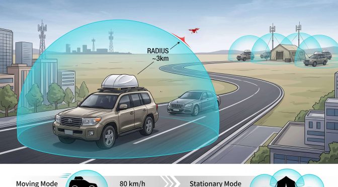 Vehicle-Mounted Drone Defense: Mobile Protection for Convoys and Temporary Sites