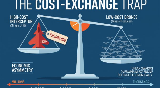 The Cost-Exchange Problem: Why Layered, Software-Defined Drone Defense Wins