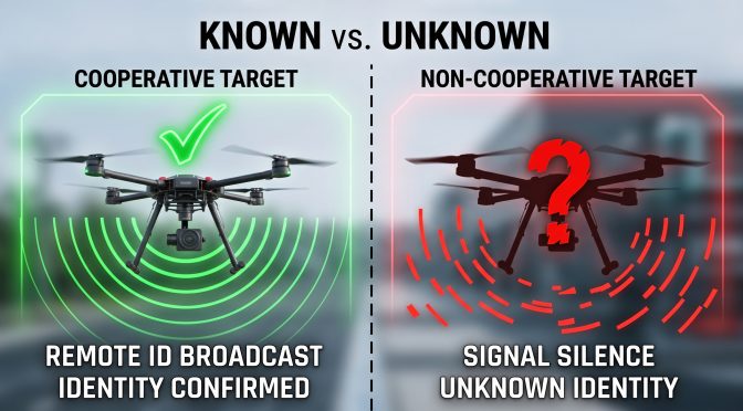 Cooperative vs Non-Cooperative Drones: The First Step in Any Defense
