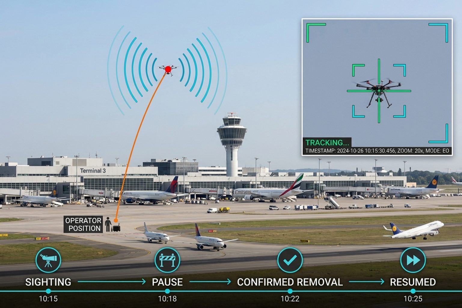 Airport Drone Disruption: Why Fast Recovery Is the Real Metric